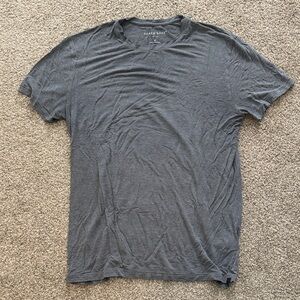 Derek Rose Charcoal Short Sleeve Tee